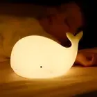 Soft Silicone Bedroom Sleep Lamp Indoor Lighting Holiday Gifts
