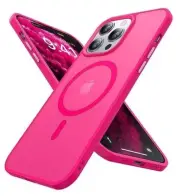 ??? Magnetic for iPhone 13 Pro Max Case [Compatible with MagSafe] D-Hot Pink