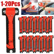 1-20 PACK Emergency Escape Auto Car Window Glass Tool Breaker Seat Belt Cutter