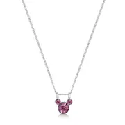 Couture Kingdom Disney Mickey Mouse Birthstone SS 40+7cm Necklace June