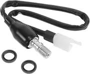 HORIALENCE Rear Brake Light Switch for Motorcycle Brake Line Adapter Handlebar Control Switch