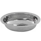 Nantucket Sinks OVS Hand Hammered Stainless Steel Oval Undermount Bath Sink