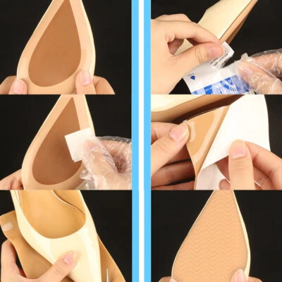 Shoes Rubber Sole Repair Patches Leather Shoe Anti Slip Outsoles for Men Women