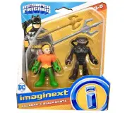 Imaginext DC Justice League Aquaman And Black Manta Action Figure Set New