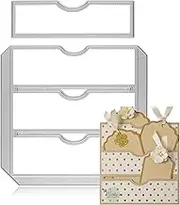 Stitched Slots Pocket Die Cut Set - Large Pocket Die, Metal Cutting Dies for Card Making, Scrapbooking, Paper Crafting - by Matty's Crafting Joy
