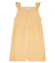 [Donsje] Donsje Floor linen dress Y 7 brown