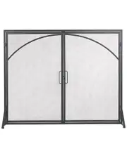 Peyton Lane Minimalistic Single Panel Fireplace Screen
