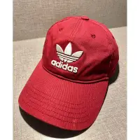 在飛比找蝦皮購物優惠-Adidas酒紅棒球帽