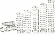 10Pcs Wire Dia 0.2mm Compression Spring 304 Stainless Steel Y-Type Compressed Spring Return Spring Length 5-50mm(35mm,3mm)