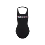 [Gucci] Gucci-Black Logo One Piece Swimwear-Donna S STAND