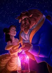Disney Beauty & the BEAST (in Variant BLACK FORMAL JACKET ) & BELLE FIGURES SALE
