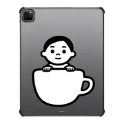 iPad Pro 12.9-inch (5th/6th gen) iPad Impact Case Cup Boy