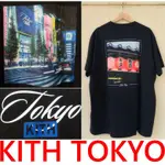 BLACK全新KITH.JAPAN東京限定TOKYO秋葉原街景夜景OR淺草祭典燈籠日本風照片T