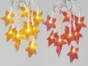Vanthylit LED Star String Lights Battery Operated Decorative Fairy Lights 2-Pack