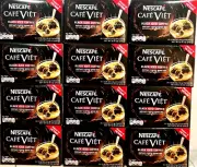Nescafe Cafe Viet Instant Iced Black Coffee 15 Sachets x 16g (Pack of 12)~7/2025