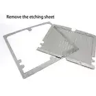 Metal Air Inlet Grille Frame for Tamiya American King Hauler 1/14 RC Tractor Car