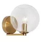 Cougar Lighting Orpheus Wall Light Gold with Clear Glass