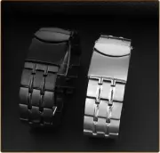 19mm Watch Band For Swatch YRS403 YRS412 402 Bracelet Strap Stainless Steel Tool