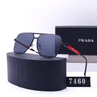 在飛比找蝦皮購物優惠-潮牌太陽眼鏡 Prada新款男士墨鏡 經典款 潮流印花眼鏡 