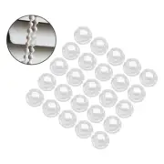25 Pcs Bead Chain Holder Curtain Beads Stop Vertical Blinds Parts