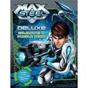 Max Steel: Deluxe Colouring & Puzzle Book