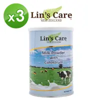 在飛比找PChome24h購物優惠-Lin’s Care 高優質初乳奶粉 (450g)X3