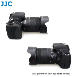 JJC EW-73D遮光罩兼容佳能鏡頭RF 24-105mm F4-7.1 EF-S 18-135mm F3.5-5.6