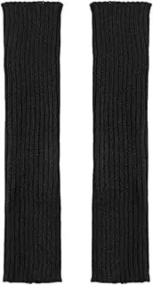 [Vaveren] Women Leg Warmers Warm Footless Socks Boot Covers Long Socks Autumn Boot Stockings Winter Warm for Sports Living Room Walking