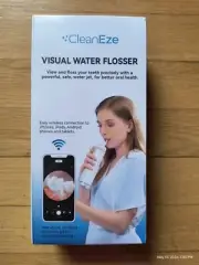 Cordless Visual Water Flosser Oral Irrigator Portable Rechargeable 3 Spds Sealed