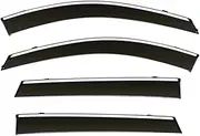 Window Visor Wind for Leopaard Cs10 2014-2020 Car Window Visor Awning Shelters Windshield Side Window Rain Sun Shade