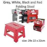 Step Stool Foldable Portable Store Flat Folding Indoor Outdoor Camping Chair