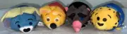NWT Disney Tsum Tsums Zootopia Set of 4 3.5" Plush