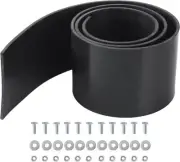 Universal Snow Plow Rubber Flap - 72" x 6" x 1/4" Plow Blade Flap For 48" - 72"