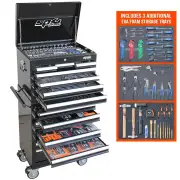 SP Tools SP50164X - Tool Kit - Custom Series - 549 Piece Metric/SAE - Black/Chrome