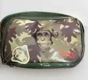 Cheeky Chimp Travel Bag Camo New Makeup School Natural Products London UK W3