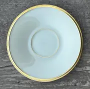 Lenox Eternal Espresso Footed Demitasse Cup Saucer ~new~
