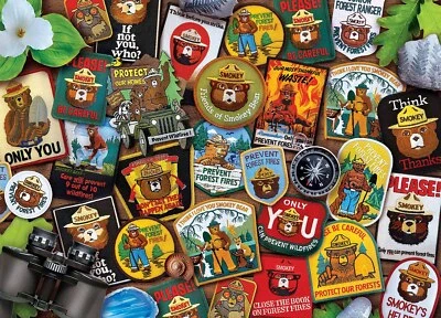 MasterPieces Smokey Bear - Patches 1000 Piece Jigsaw Puzzle