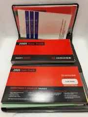 2005 DODGE Ram Truck Owners Manual With Case Maintenance Logbook OEM