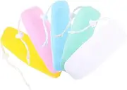 NOLITOY 5pcs Soap Maker Set Foaming Net Soap Saver Pouch Net Soap Scrubbing Net for Handmade Soaps Australi