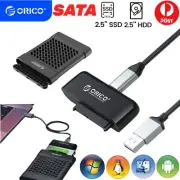 ORICO USB 3.0 to SATA III 2.5" Hard Drive HDD SSD Adapter Converter Cable Case