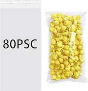 CZNBZIU Zip Bags, Pack of 80, Pack of 1, Transparent, Crystal Clear Ziplock Bags, Zip Set, Zip Bag, Polybag Made of Solid LDPE Film, Food-Safe
