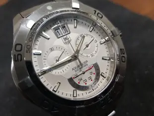 ☆ 豪雅 TAG HEUER  Aquaracer  CAF101B  三眼計時碼錶 ☆ (保證真品)