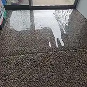 Clear Vinyl Plastic Floor Runner Protector, 75cm/95cm/135cm/145cm Wide, Non-Slip Transparent Floor Mat for Low Pile Carpet (Size : 3.8X3.3 ft/1.15X1 m)