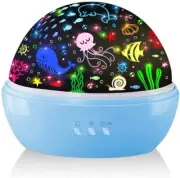 Starry Sky and Ocean Night Light Projector for Kids