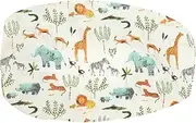 CATIEBYE Baby Changing Table Pad Cover White Waterproof Wash Skincare Reusable for Boys Girls