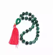 Emerald Hydro Hand Japa Mala Prayer beads Guru Mala Meditation Mala 27 beads
