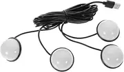 ASAKKURA 1 Car Ambient Light Interior Car Lights Car Decor Lights for Car Ambient Lighting Car Interior Car Lights Inside Your Car USB Car Light Car Footrest Lights Light for Car Abs Blue