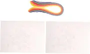 HOODANCOS Present 1 Set of Paper Quilling Kit Quilling Art Paper DIY Craft Strips Cardmaking Tools Hand Craft Making Kit for Professionals