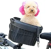 Basket for Dogs - Basket with Dogs for Small Race Dog Portable