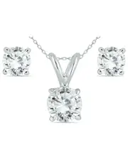 True Diamond Jewelry 14K 0.96 ct. tw. Diamond Set